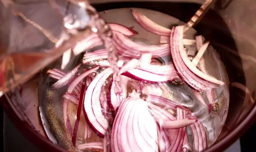 西红柿洋白菜做法，西红柿洋葱胡萝卜，切碎加水倒盆里，叶子绿出油，花开娇滴滴