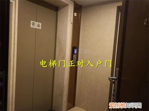 入户门对着电梯门有什么说法啊?，入户门正对着电梯门