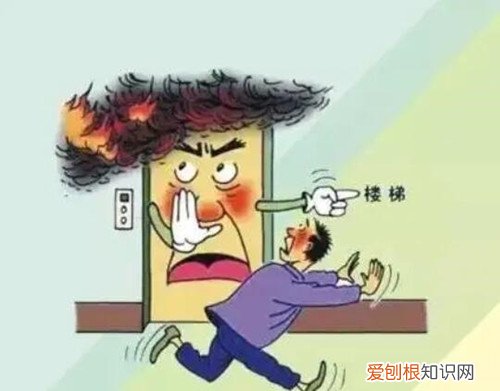 确认火灾后电梯一般把它停在什么地方，发生火灾时电梯应停在哪里