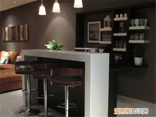 玄关隔断做成吧台简直太棒了,营造小资情调全靠它!,玄关吧台隔断效果图