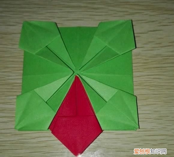 小花篮手工折纸方法，如何用纸折花篮视频