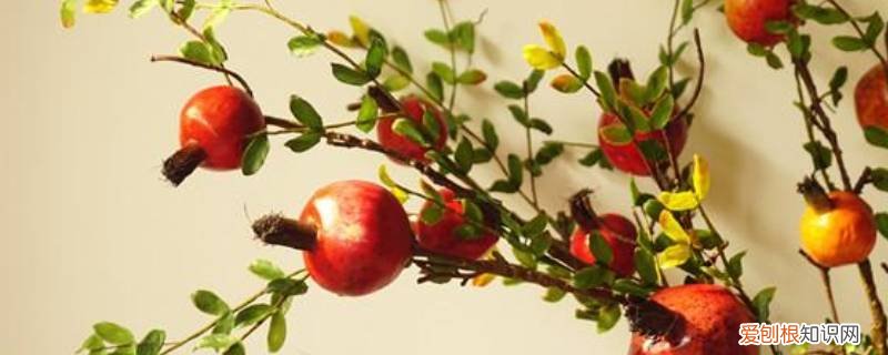 石榴木能做物件吗 家里放仿真石榴果干枝可以吗
