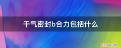 干气密封是什么 干气密封b合力包括什么