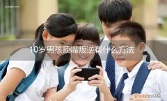 男孩十岁叛逆顶嘴暴躁 10岁男孩顶嘴叛逆有什么方法