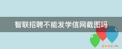 公司需要学信网截图 智联招聘不能发学信网截图吗