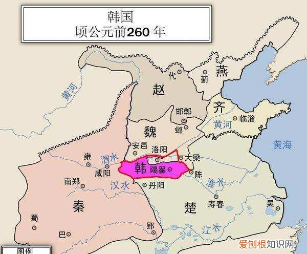 韩国战国时期在哪里，古代七国是现在的哪个省份