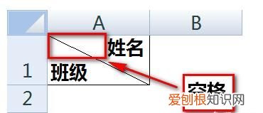 excle表格一分为三斜线怎么打