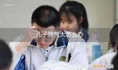 小孩子的脾气大怎么办 儿子脾气大怎么办