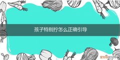 孩子很拧拧可怎办 孩子特别拧怎么正确引导