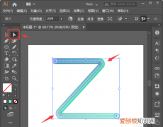 AI中怎么做镂空图形