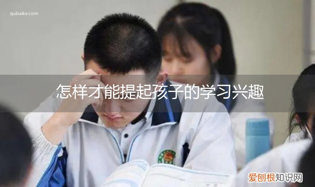 如何激发孩子的学习兴趣与潜能 怎样才能提起孩子的学习兴趣