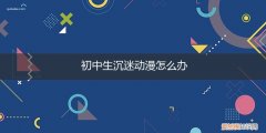 初中生看动漫上瘾怎么办 初中生沉迷动漫怎么办