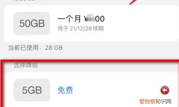 iCloud储存空间购买怎么才能取消