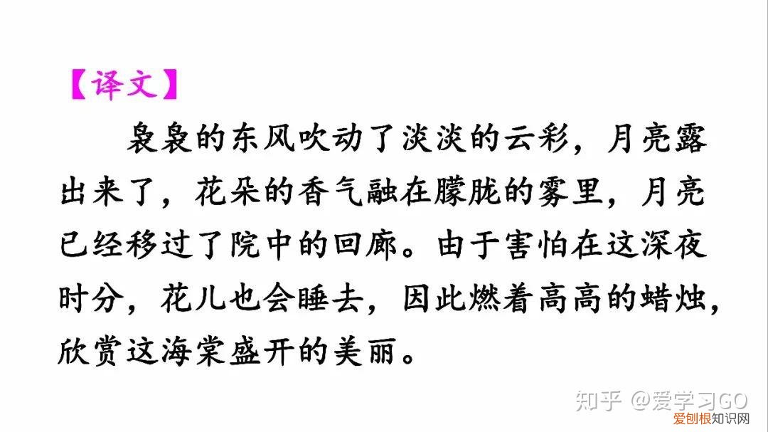 部编版三年级下册花钟第二课时教学设计，部编版三年级下册第13课《花钟》图文讲解+知识点梳理