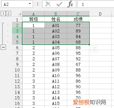 excel中如何分级显示，excel中怎么做分级显示