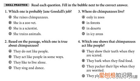英文原版阅读理解教材类似RE，英语原版阅读：Learning About Chimpanzee