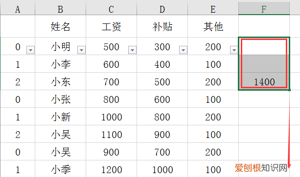 长竖列隔行求和的正确方法 不规律隔行求和的方法和技巧