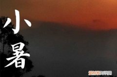 2023年小暑几时几分几秒 2023小暑节气是几月几日星期几