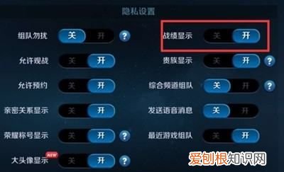 王者荣耀怎么隐藏战绩，王者荣耀战绩隐藏怎么设置的