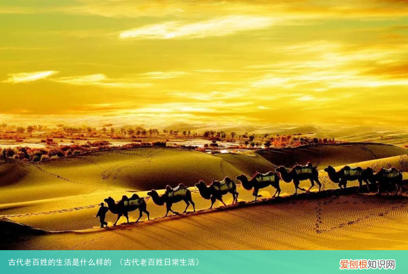 古代老百姓日常生活 古代老百姓的生活是什么样的