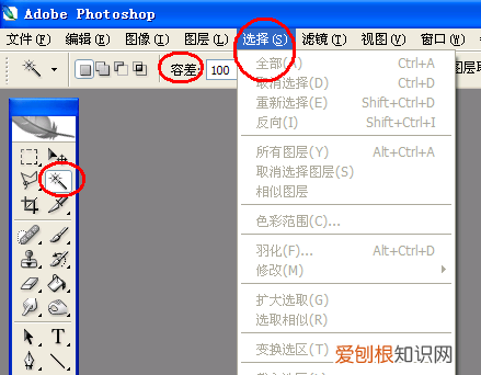 ps魔棒总是全选怎么办，ps怎样用魔棒工具将一种颜色全部选择