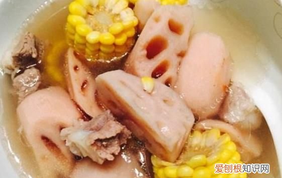 莲藕排骨玉米汤的功效与作用 ，排骨莲藕玉米汤放什么调料？