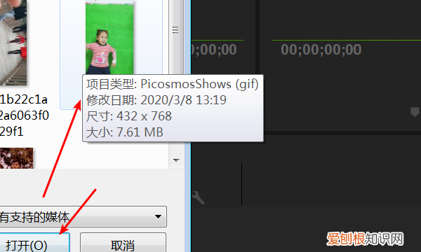 pr怎么导出gif，premiere怎么导入图片