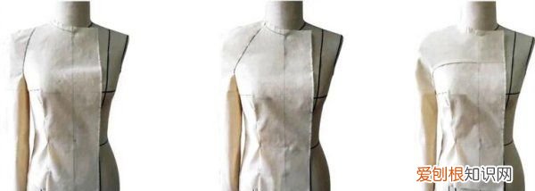 袖子的裁剪方法，一片插肩袖的裁剪方法