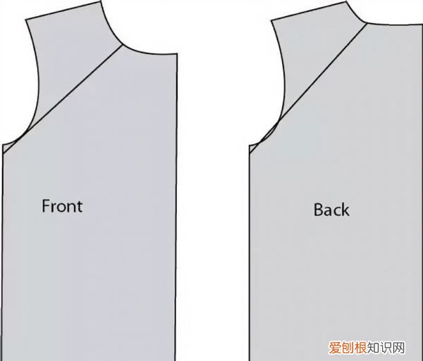 袖子的裁剪方法，一片插肩袖的裁剪方法