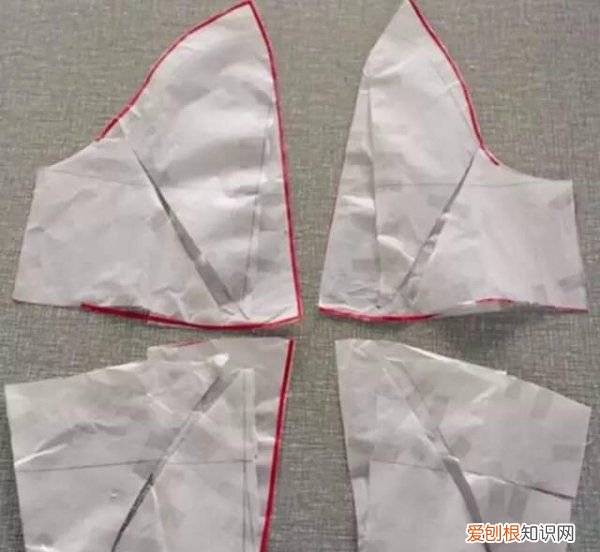 袖子的裁剪方法，一片插肩袖的裁剪方法