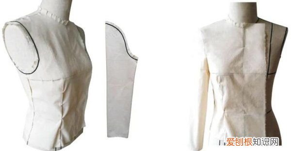 袖子的裁剪方法，一片插肩袖的裁剪方法