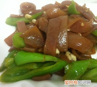 肉皮怎么炒，盐炒猪皮怎么炒