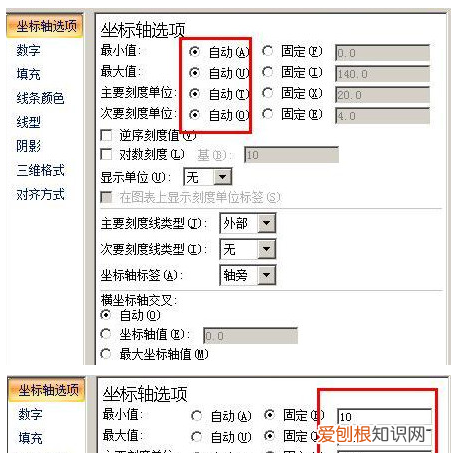 excel折线图自定x轴y轴