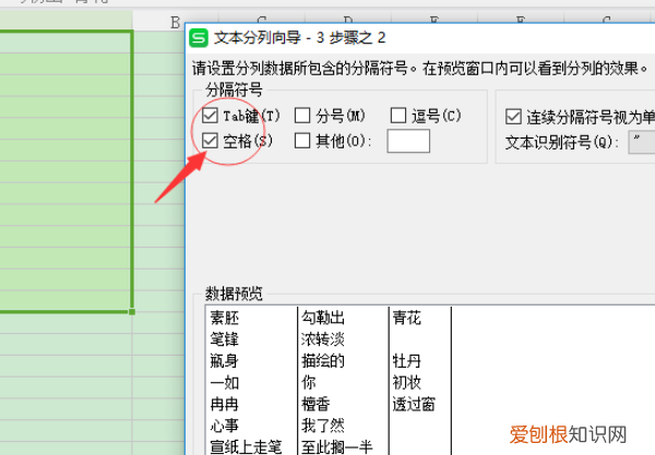 excel如何分列单元格里面的内容