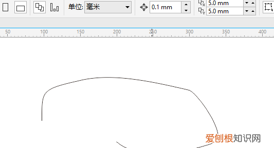 coreldraw两条线闭合