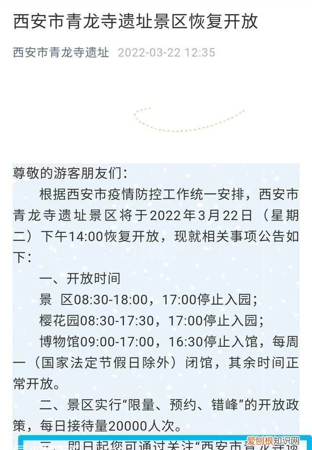 2020樱花开放时间表西安青龙寺 西安青龙寺大美樱花如约而至