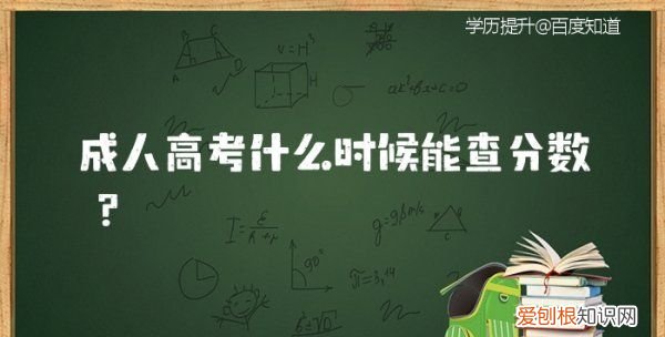 成人高考成绩什么时候出来，成人高考什么时候查询成绩官网