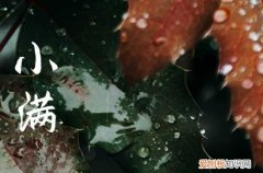 2023小满节气在几月几日 2023年小满是几点交节