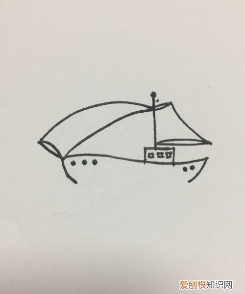 船的简笔画怎么画，儿童船的简单画法