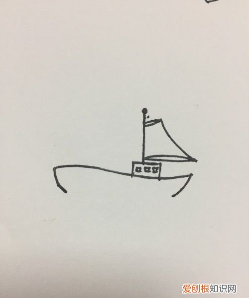 船的简笔画怎么画，儿童船的简单画法