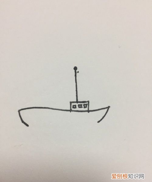 船的简笔画怎么画，儿童船的简单画法