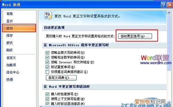 word自动更正选项在哪，word文档电子版怎么弄