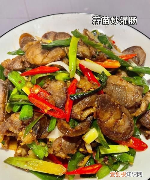 炒灌肠的家常做法