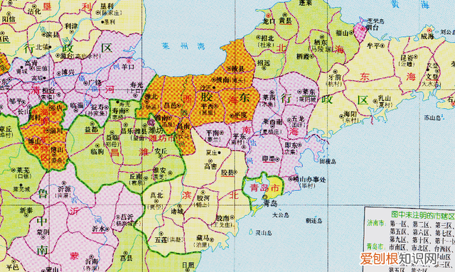 青岛市市区和郊区怎么划分的,青岛市最新行政区划