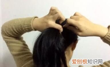 簪子怎么盘头发,用簪子怎么盘头发