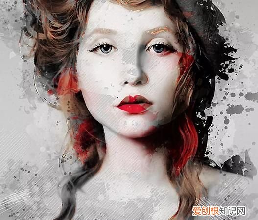 如何画固体水彩，ps如何做出水彩的效果