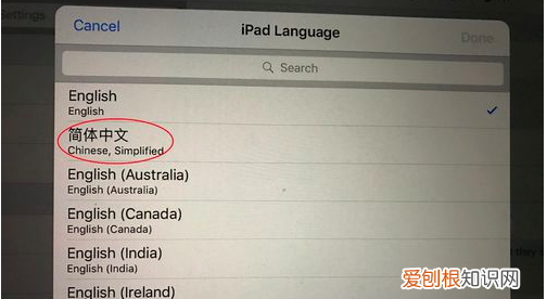 ipad英文怎么改中文，ipad怎么设置语言中文