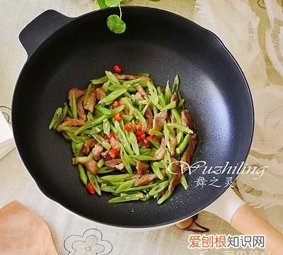 姜豆角炒肉做法 豆角炒肉的做法