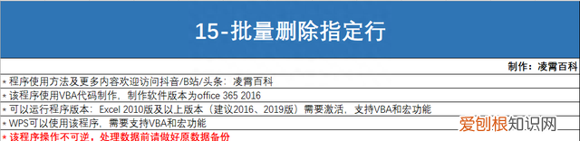 excel批量删除指定内容的行和列