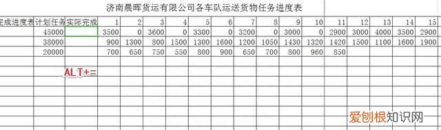 excel里如何制作任务进度表